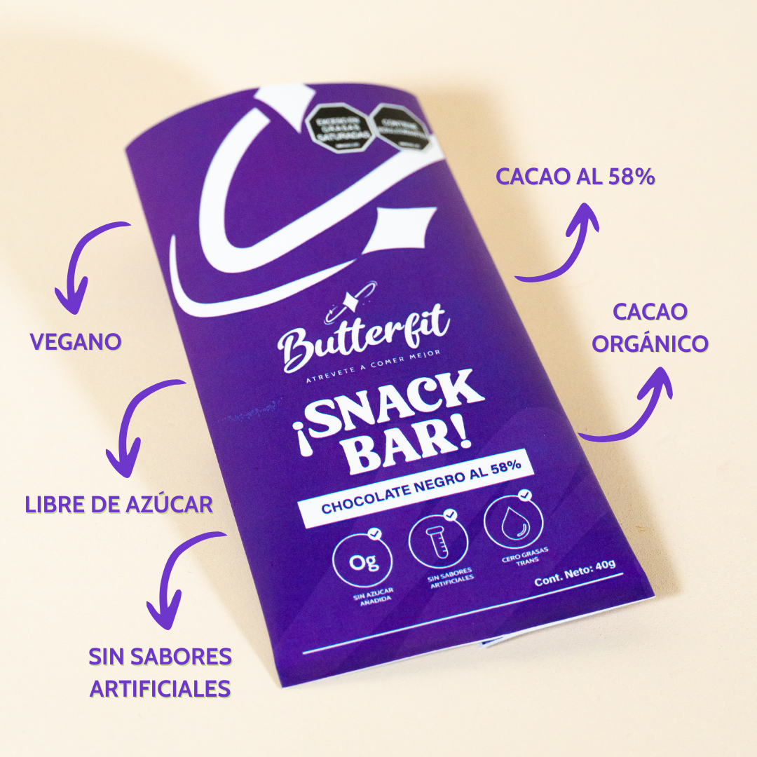 Barra de Chocolate sin azúcar