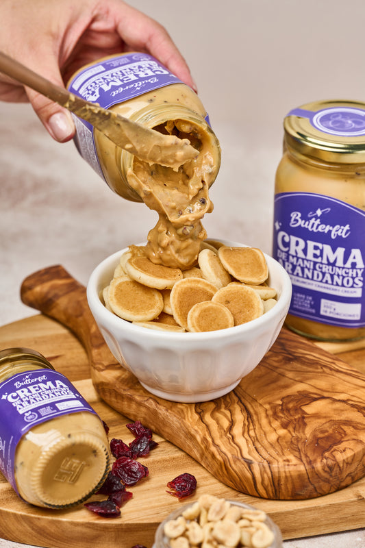 Crema de Mani Crunchy Arandanos